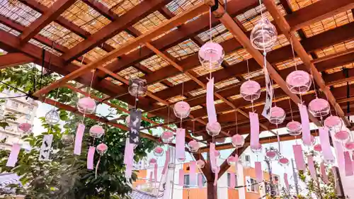 駒込妙義神社の景色