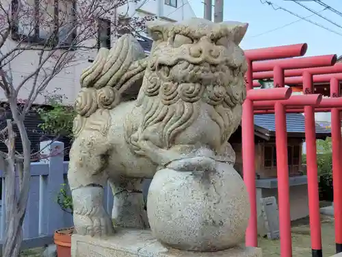 愛宕神社の狛犬