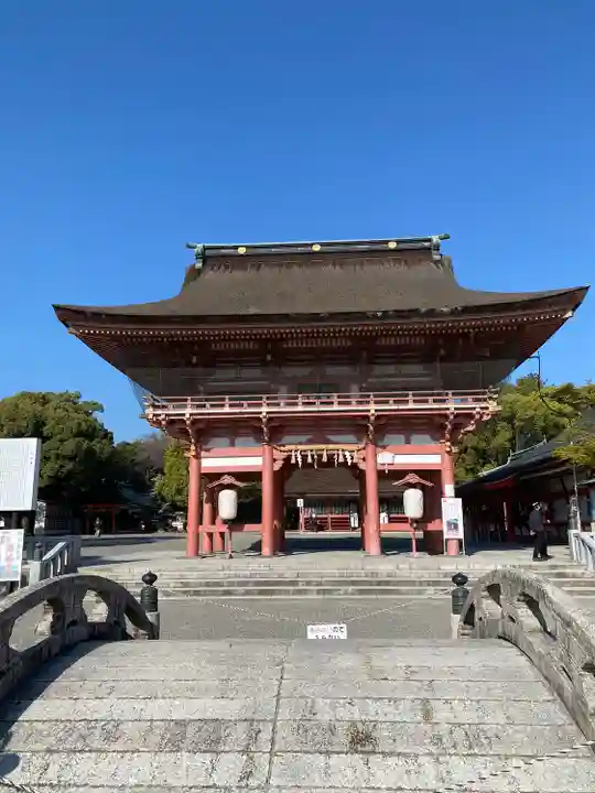 津島神社の山門・神門