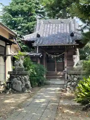 胡録神社の本殿・本堂
