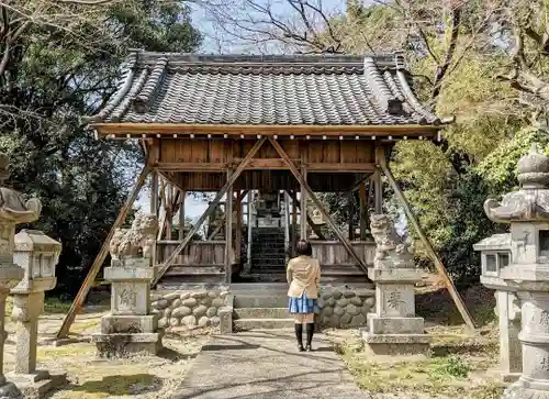 春日神社 (海津町鹿野)の本殿