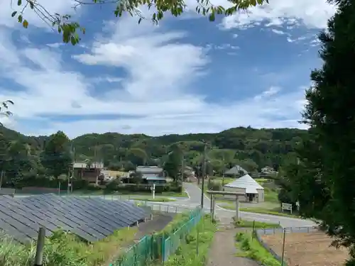 熊野神社の景色