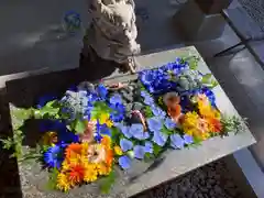 滑川神社 - 仕事と子どもの守り神の手水