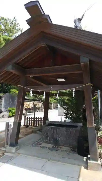 意富比神社の手水舎