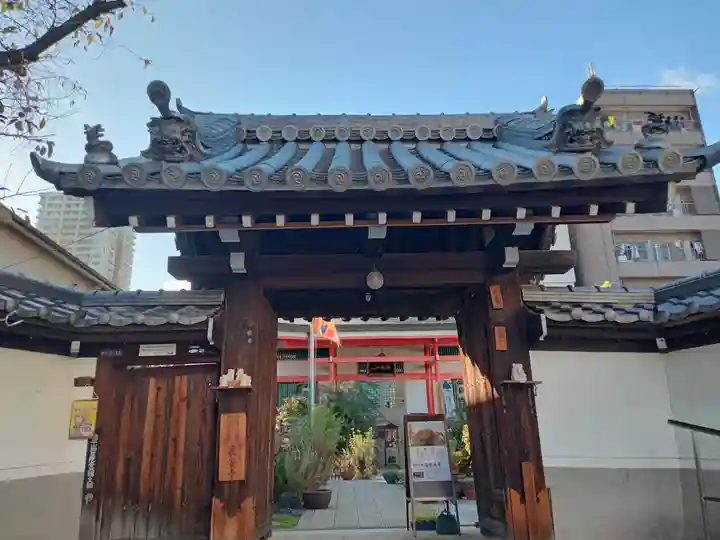 長安寺の山門・神門