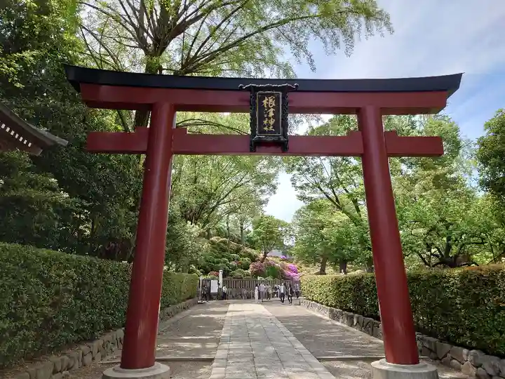 根津神社の鳥居