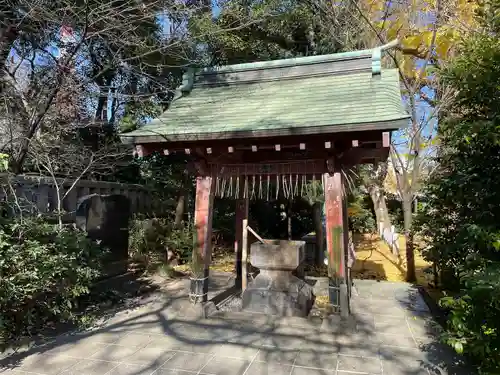 芝東照宮の手水舎