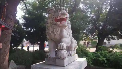 八幡神社の狛犬