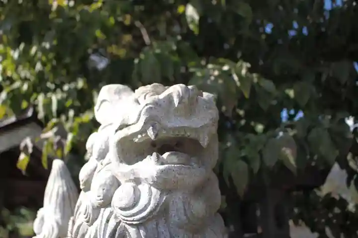 神部神社の狛犬
