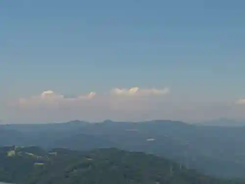 大室山浅間神社の景色