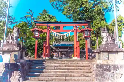 諏訪神社の鳥居