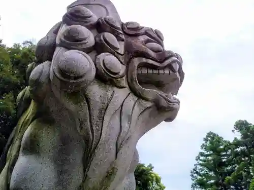 東海市熊野神社の狛犬