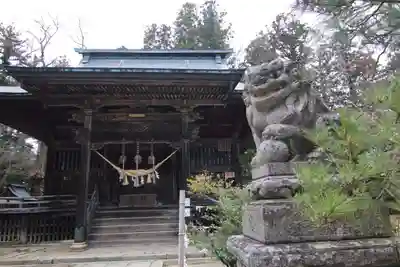 田村神社の本殿・本堂