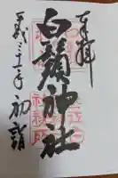 白鬚神社の御朱印