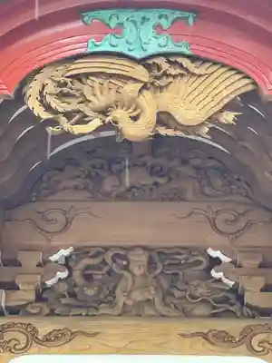 山中諏訪神社の芸術