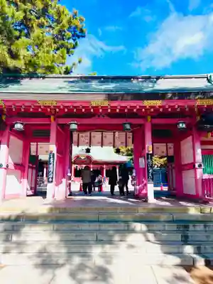 長田神社の山門・神門