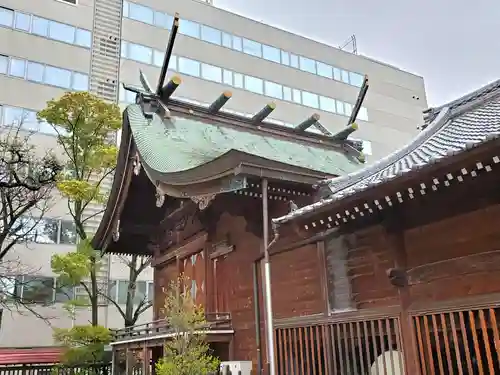 警固神社の本殿