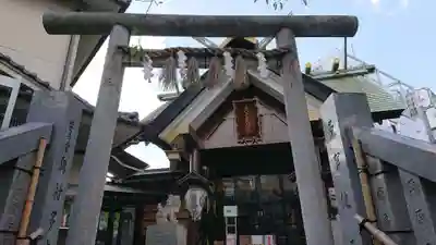 元三島神社の鳥居