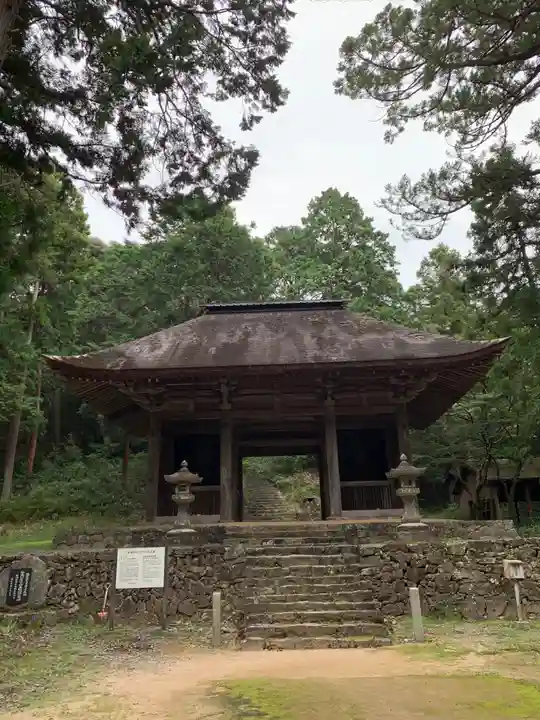 財賀寺の山門・神門