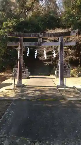 御嶽神社の鳥居