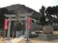 玉比咩神社の鳥居