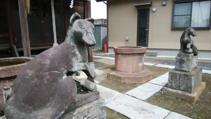 徳島稲荷神社の狛犬
