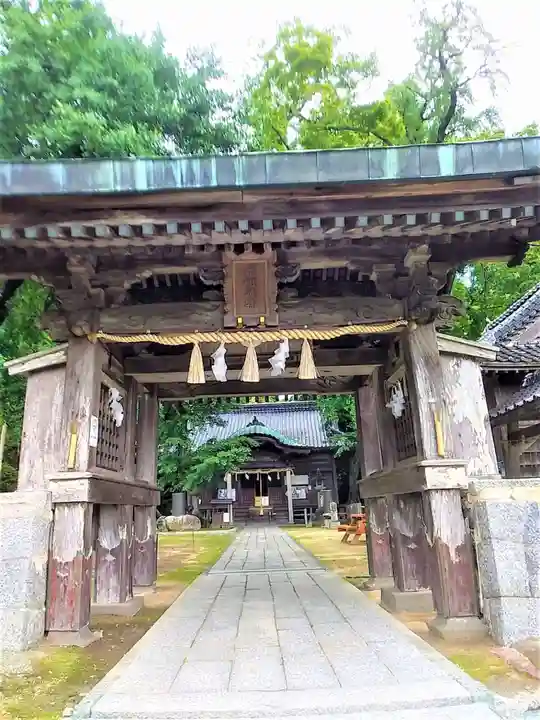 綾部八幡神社の山門・神門
