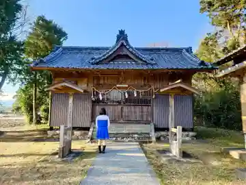 伊都多神社の本殿・本堂