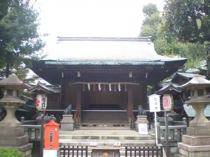 五條天神社の本殿・本堂