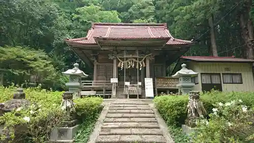 黒川神社の本殿