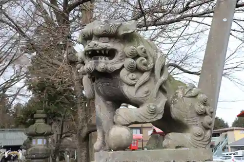 神炊館神社 ⁂奥州須賀川総鎮守⁂の狛犬