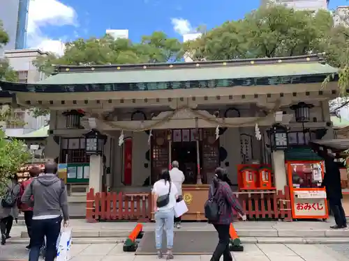 露天神社（お初天神）の本殿