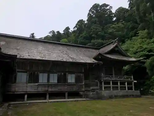 大神山神社奥宮の本殿