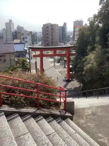 城山八幡宮の鳥居