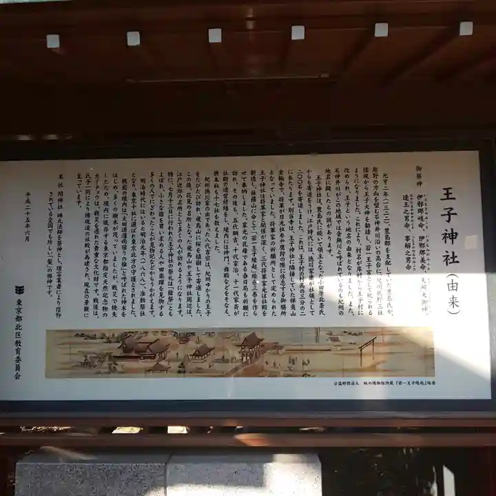 王子神社の歴史