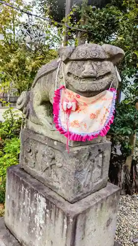菊田神社の狛犬