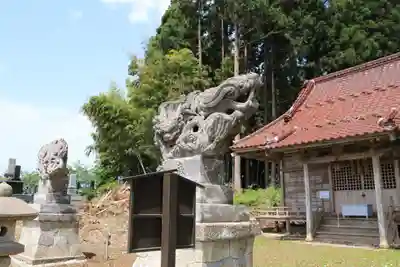 鹿島神社の狛犬