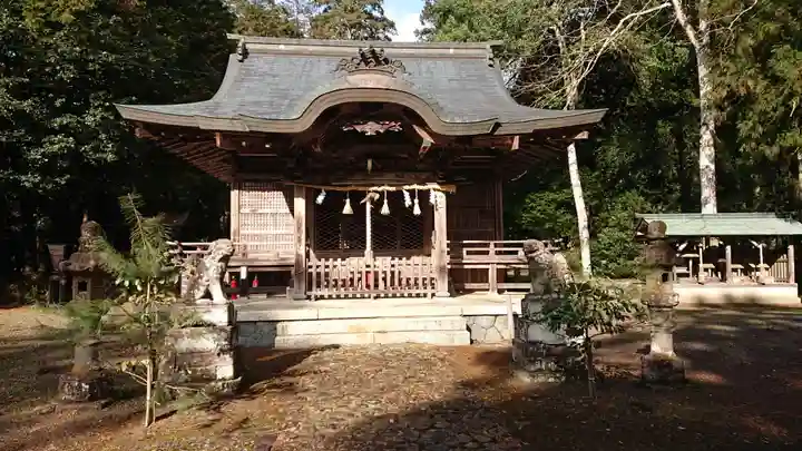 篠田神社の本殿・本堂