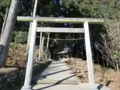 忠堂院の鳥居