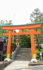 穴八幡宮の鳥居