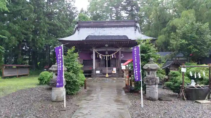 秋保神社の本殿・本堂