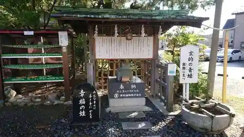 三社神社の像