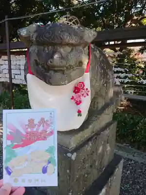 菊田神社の狛犬