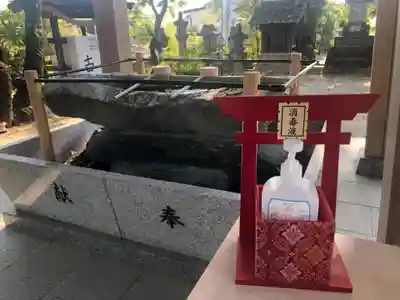 新北神社の感染症対策