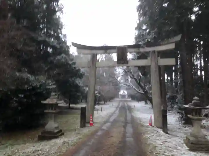 阿志都彌神社・行過天満宮の鳥居