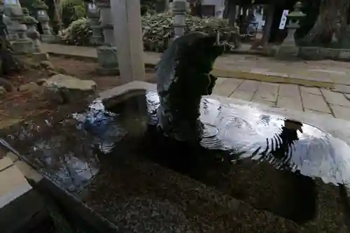 神炊館神社 ⁂奥州須賀川総鎮守⁂の手水