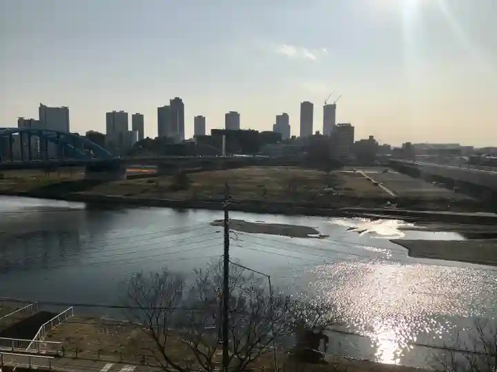 多摩川浅間神社の周辺