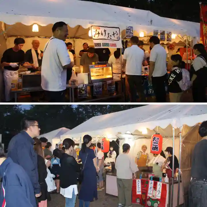 釧路一之宮 厳島神社のお祭り