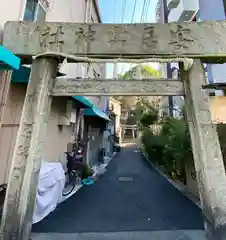 安居神社の鳥居