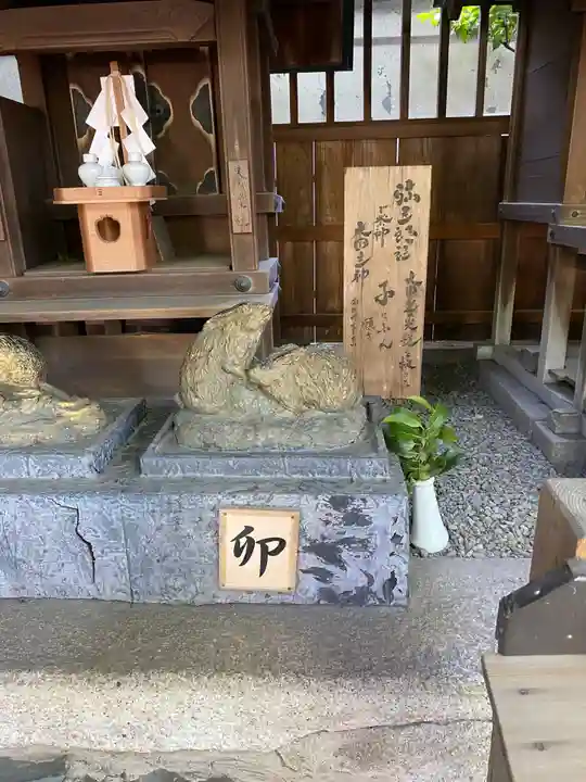 洲嵜神社の末社・摂社
